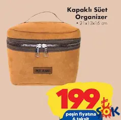 KAPAKLI SÜET ORGANİZER